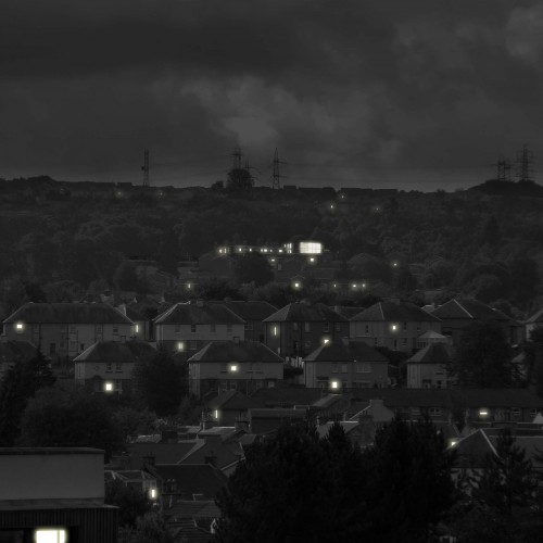 One of our school projects on top of a hill ...